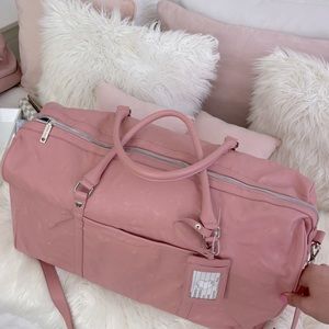 Betsey Johnson Blush Weekender Bag